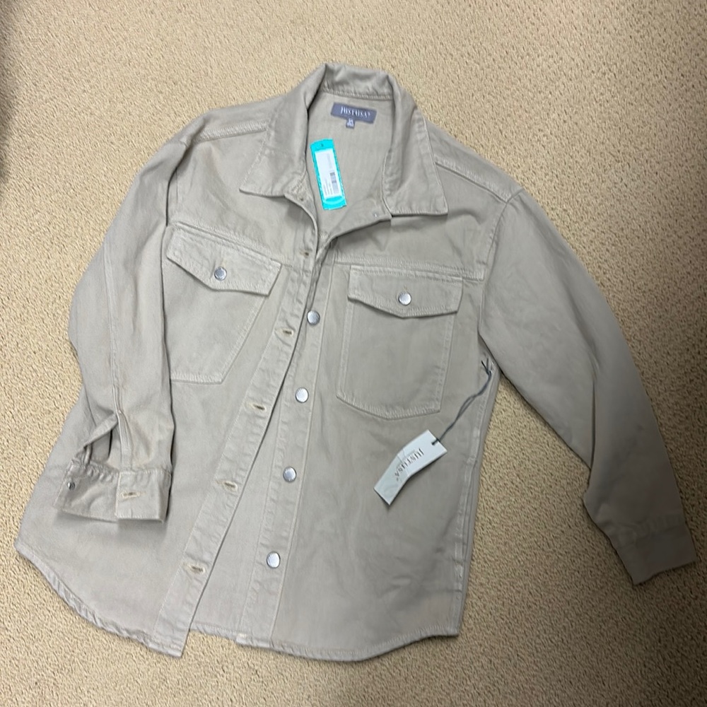 Taupe Shacket